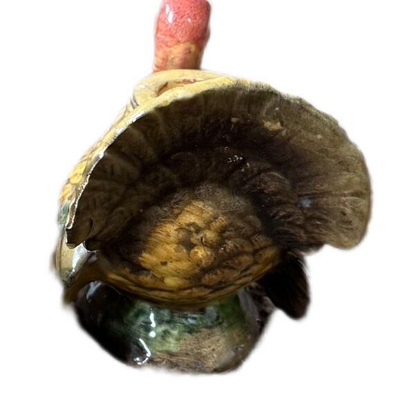 Vintage  Napcoware thanksgiving, turkey candle holders ceramic  - Picture 6 of 10